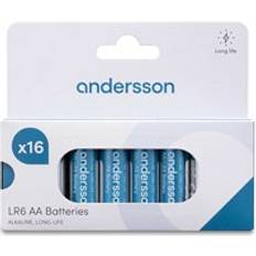 Andersson LR6 AA Long Life Alkaline 16-pcs