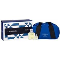 Calvin Klein Gift Boxes Calvin Klein Eternity Men's Gift Set 100ml EDT-S 15ml EDT Toiletry Bag Multi