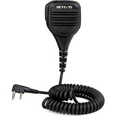 Retevis Walkie talkies Retevis Tvåvägsradiohögtalarmikrofon Kompatibel Med RT24 RT27 RT617 RB629