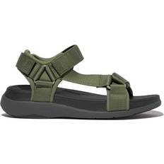 Fitflop Dame Vandresandaler Fitflop IW6-C80 F-Mode F-Mode Sandaler Fast Velcro - Grønne