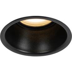 QAZQA Lamper QAZQA Smart Indbygningsspot Sort IP44 inkl Wifi GU10 50mm Spotlight