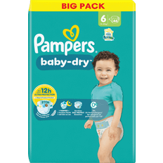 Pampers baby dry 6 Pampers Baby-Dry Windeln Gr.6 13-18kg 46 Stück