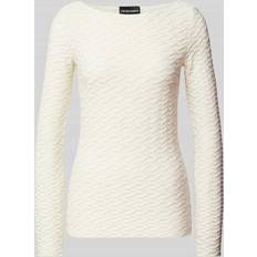 Emporio Armani Dame T-shirts Emporio Armani Crew Neck Sweater - Hvid