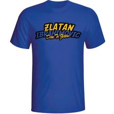 Sweden T-shirts Gildan Zlatan Ibrahimovic Comic Book T-shirt Men's Polyester