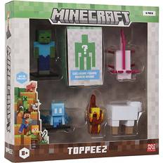Minecraft Figurer Minecraft 3D Figur 6 Stk