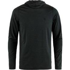 Fjällräven Abisko Sun-Hoodie Funktionströja Herr - Svart