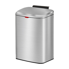 Cleaning Equipment & Cleaning Agents Exogio Hanging Kitchen Stainless-Steel Small Trash Can with Lid 8L