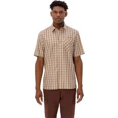 Beige - Hiking Shirts Vaude Albsteig Shirt III - Sand