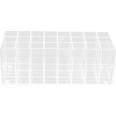 Makeup Cases Tlily 24-Grid Lipstick Storage Box Lip Gloss Container Nail Polish Makeup Rack - Cosmetics Display Stand