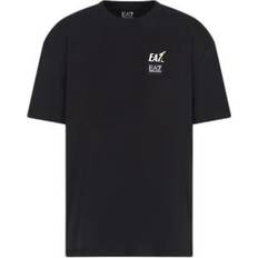 EA7 Emporio Armani Uld Kortærmet T-shirt - Sort