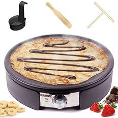 Crepesjärn Duronic PM152 1500 W Elektrisk Pannkaka