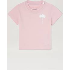 Palm Angels T-shirt Kids - Light Pink/Offwhite