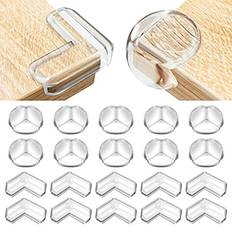 Mxtimwan 20 Stücke Baby Transparent Tisch Eckschutzkanten