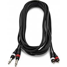 Gear4music Phono Cable Dual Mono 6m