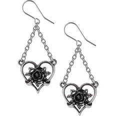 Earring T-Shirt - Black Silver