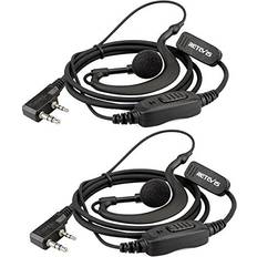 Retevis RE3120 Funkgeräte Kopfhörer 2 Pin C-Typ Headset 2 Stk