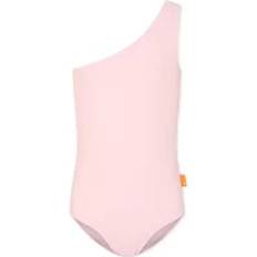 24-36M Bathing Suits Molo One-Shoulder Swimsuit with Wavy Texture - Pink