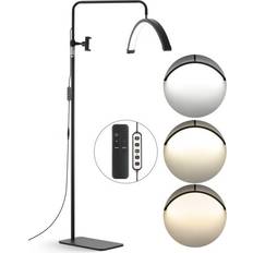 VEVOR Half Moon Light for Esthetician 23inch Dimmable LED Lash Light Arched Floor Lamp