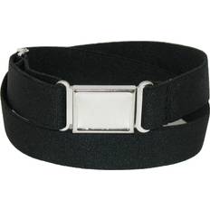 CTM Kids' Elastic Stretch Adjustable Belt - Black