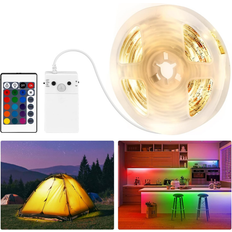 Strip Bewegungsmelder 2M Wasserdichtes RGB Warmweiß 120 LED bånd