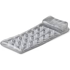 Intex Camping & Friluftsliv Intex Aufblasbare Luftmatratze 18 Löchern und Kopfkissen Grau 188 x 71 cm