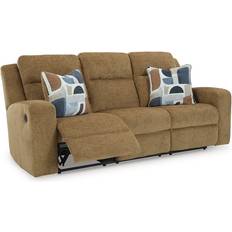 Signature Design by Ashley Kanlow Reclining Honey Sofa 86" 3 Seater