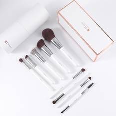 DUcare Professional 9pcs Makeup Brush Set - White