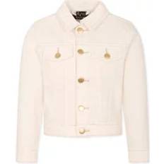 Molo Ytterkläder Molo Heidi Denim Jacket Crisp - White