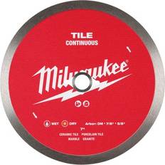 Tile Cutters Milwaukee 7 Inch Continuous Tile Diamond Blade