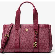 Michael Kors Extra-Small Signature Logo Crossbody Bag - Purple