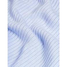 Marks & Spencer Clothing Marks & Spencer Top Short Sleeve Ladies Knitted Ribbed Sweater Blue