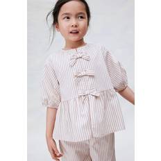 Orange Blouses & Tunics Children's Clothing H&M Girls Cotton Poplin Blouse - Orange