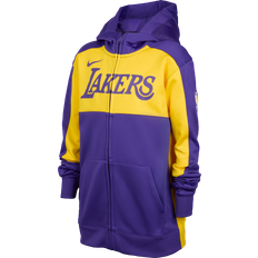 Children Jackets & Sweaters Nike Los Angeles Lakers Showtime Older Kids' Dri-FIT NBA Full-Zip Hoodie