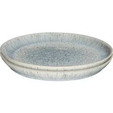 Denby halo dinner set Denby Halo Speckle Plates Set of 2 26cm Grey Dinner Plate