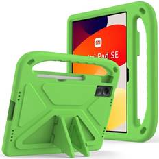 Xiaomi Redmi Pad SE Børneskal Med Håndtag Og Stativ Grøn