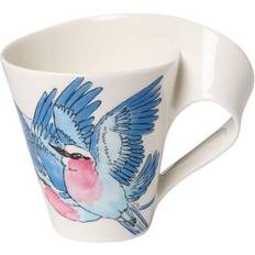 Villeroy & Boch NewWave Bird Colored Lilac-Breasted Roller Cup & Mug