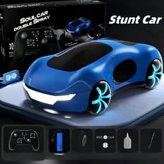 Maxpower Blue Cool Sports Car Dual Spray with Sound and Cool Lights