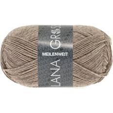 Lana Grossa Meilenweit Strømpegarn Taupe 1359 28 m x 40 p