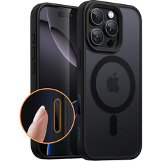 Iphone 16 pro titanium black Torras Magnetic Case for iPhone 16 Pro 6.3 Inch Black Titanium