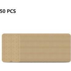 Dechoicelife 50 Pcs Brown Airfryer Paper Liner Baking Mat