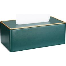 Tissue Box Covers Wejoy Multi-Functional PU Leather Tissue Boxes