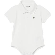 Lacoste Bodysuits Lacoste Organic Cotton Piqué Polo Bodysuit - White