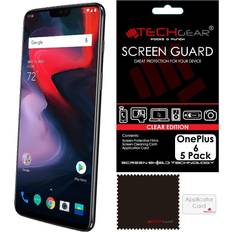 Screen Protectors TechGear 5 Pack Lcd Screen Protectors for OnePlus 6