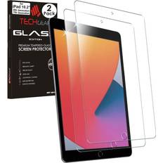 TechGear iPad 10.2 2 Pack Tempered Glass Screen Protector