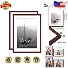 Durable Americanflat 16x22 Picture Set of 2 Photo Frame