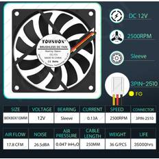 Aihontai 12V Sleeve 3P-2510 2pcs
