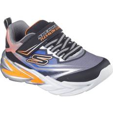 Sølv Sneakers Børnesko Skechers Flex-Glow 4K Sneakers - Black/Blue/Orange