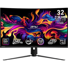1.4a Bildskärmar MSI MPG 321CURX QD-OLED 80 cm 3840 x 2160 pixels 4K Ultra HD