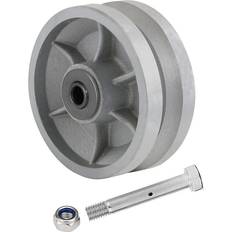 Sos Syration 4 x1-1/2 in Cast Iron V Groove Caster Wheel