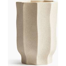 H&M I Stentøj Beige Vase